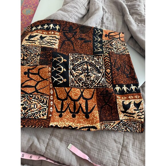 Kiipohaku Petroglyphs Coverlet And Sham Set Hawaiian Tiki - Picture 10 of 10